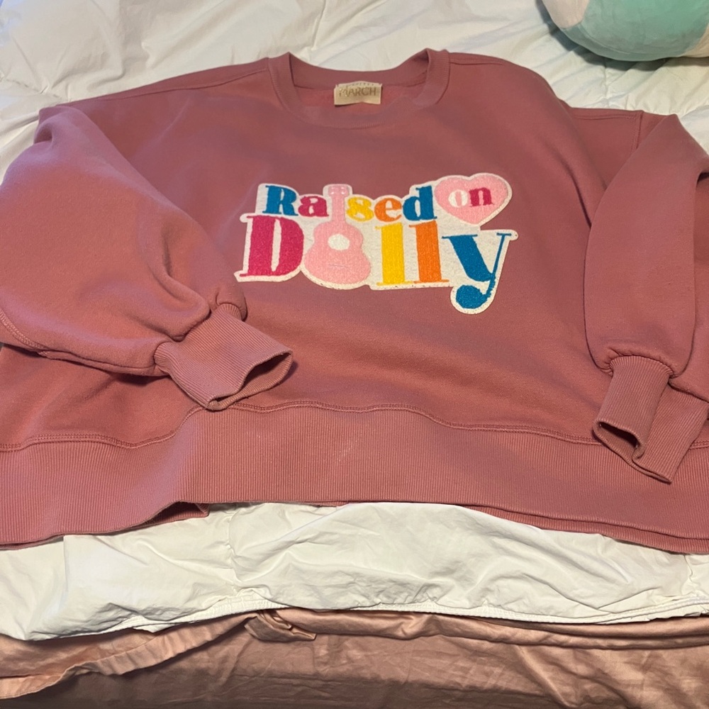 Pink Raised on Dolly Women's Sweater!!